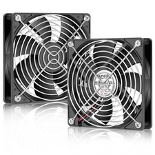 120mm x 25mm 12V DC Computer Brushless 2Pin PC Case Cooling Fan 2-Pack 12025  picture