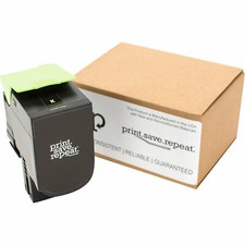 Print.Save.Repeat. Lexmark 801SK Black Toner Cartridge for CX310, CX410, CX510 picture