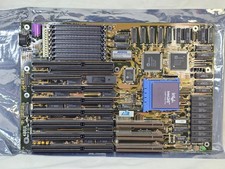 AIR 486UL SOCKET 2 Baby AT MOTHERBOARD W/Intel i435 iComp DX4 UNTESTED picture