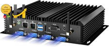 Industrial Mini PC Desktop Fanless Computer Core I7-5500U 2.4-3.0Ghz Windows 10 picture