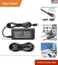 Compact 45W USB-C Charger for Acer Chromebooks - Travel Ready & Lightweight picture