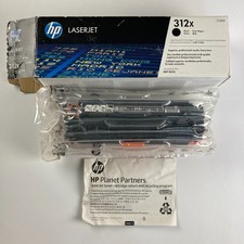 Genuine HP 312X Toner Black High-Yield Cartridge CF380X OEM ***OPEN BOX*** picture