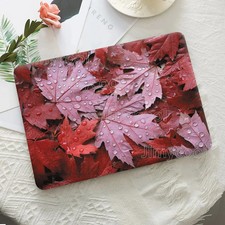 2 Pieces Laptop Protective Film Leaf Theme Laptop Shell Sticker Self-adhesive picture
