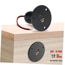 118W RV USB Outlet 100W PD3.0 Type-C Laptop Outlet, Dual Port Fast 2 Pcs picture