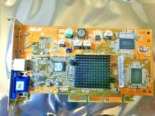 ASUS 8170DDR NVIDIA GEFORCE4 MX440 64MB AGP VIDEO CARD REV 1.00 VGA OUT TV OUT  picture