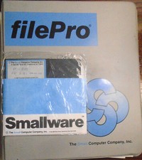 Filepro FPSQL Beta Test Program - Version 00.01.00, 1987 Manual & MSDOS software picture