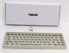 DROP  X ALT Aluminum Case - Anodized 65% Low-Profile Aluminum Case Almost Beige picture