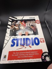 Midisoft Studio 6.0 For Windows 95 MIDI Desktop Sheet Music 2.0 CD-ROM Sequencer picture