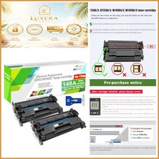 2 Pack 148A W1480A Toner Cartridge No Chip For LaserJet Pro 4001 4101 Black picture