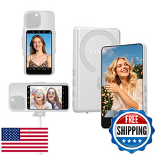 SYNCO M4 Magnetic Phone Vlog Selfie Monitor Screen Wireless Back Camera for Live picture