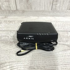 Arris CM820A/SL DOCSIS 3.0 Cable Modem TC00DLD820 8x4 Used with power cord picture