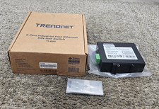 TRENDnet TI-E50 5-Port Industrial Fast Ethernet DIN-Rail Switch 1Gbps Switch Cap picture