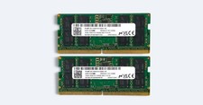 Micron 32GB Kit (2x16GB) DDR5 5600MHz SODIMM PC5-44800, High Performance CL46 🔥 picture