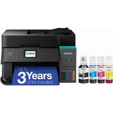 Epson EcoTank ET-4955 Wireless All-in-One Color Supertank Printer, Black picture