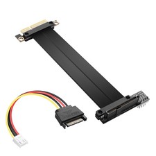 PCIe 3.0 X4 to U.2 SFF-8639 Extension Cable PCI-E 4X Male to U.2 Slot NVMe SS... picture