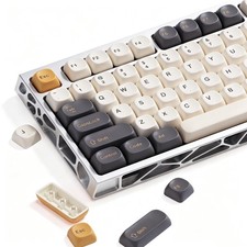 137 Double Shot PBT Keycaps Set MOA Custom Retro 61108 Mechanical Keyboard picture