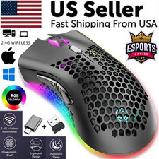 7 Color LED Backlit Wireless Mouse for Gaming and Work picture