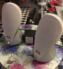 JBL Duet by Harman Multimedia Silver Computer Speakers w/ Cords And Power Supply picture