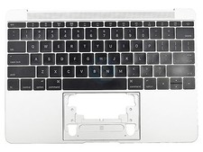 Grade A Silver US Keyboard Topcase 613-01195-A for MacBook 12