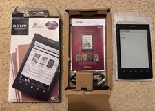 Sony PRS-T2 HBC Black E-reader Wi-Fi Model Reader Touch Screen Pottermore picture