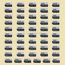 20x DELL G12 G13 HDD Caddy Adhesive Stickers Labels for KG1CH F238F 8FKXC G176J picture