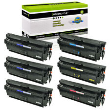 6PK CF360X C M Y Toner Set fits for HP 508X Color Enterprise M553x M553dn M553dh picture