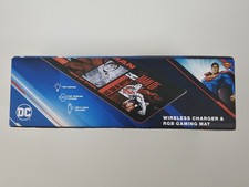 DC Superman RGB Gaming Mouse Pad XL - Wireless Charger Mat Man of Steel picture