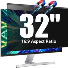 Magnetic 32 inch Privacy Screen for Computer Monitor 16:9 Widescreen Desktop ... picture