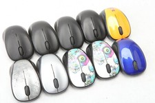 LOT 10x Logitech Design Collection M317 Wireless Optical Mouse NO RECEIVER A22 picture