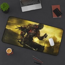 Dark Souls 3 (Souls Of Cinder) Desk Mat | Dark Fantasy Gaming Mousepad picture