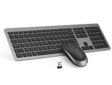 Seenda WGJP-031B Wireless Keyboard and Mouse Combo - Space Gray picture