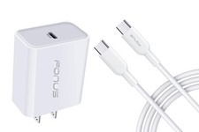 20W PD Home Charger Fast Type-C 6ft Long Cable Quick Power Adapter for Tablets picture
