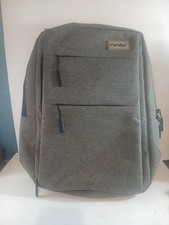 Legendary Computer Backpack Gray Heather Laptop Bag 15.6
