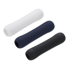 MECCANIXITY 3pcs Pen Grip Silicone Case Ergonomic White,Black,Blue  picture
