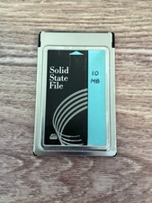 Vintage Rare IBM 10MB Solid State File Flash Memory PC Card PCMCIA 36H1753 1996 picture