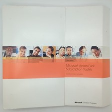 2005 Microsoft Action Pack Subscription Kit Member w/ CDs Incomplete - CS10 picture