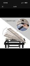 SONGMICS Bed Laptop Desk, Folding Bed Tray for Laptop  Rustic Brown picture