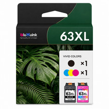 63XL Ink Cartridge Replacement for DeskJet 1110 1111 1112 1113 1114 2130 2131 picture