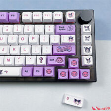 Kuromi Theme Key Cap Purple PBT Keycaps XDA Height For Cherry MX keyboard picture