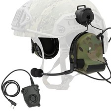 TSVISIONCORE COMTA 2 Tactical Headset with U94 PTT 2pin (MC) picture