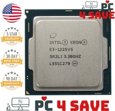 Intel Xeon E3-1225 V5 SR2CS SR2LJ 3.30GHz 8MB 4-Core LGA1151 Workstation CPU 80W picture