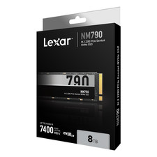 Lexar SSD LNM-790 8TB M.2 2280 NVMe High Speed PCIe Gen4X4 LNM790X008T-RNNNG picture