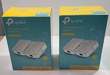 TP-Link TL-PA4010 KIT AV600 White Ethernet Adapter 600Mbps Powerline Starter Kit picture