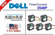 Lot 5x New Replacement Fans for Dell PowerConnect 3548P Direct Replacement picture