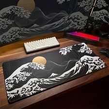 1pc Diatomite Mouse Pad, Large Non-Slip Desktop Mat, Gaming And Office Keyboar picture