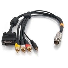 RapidRun 60018 RR HD15+3.5+3RCA Flying Lead 1.5ft picture