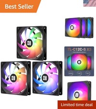 High-Performance 120mm ARGB Case Fan with 4-PIN PWM Control - Silent and Stylish picture