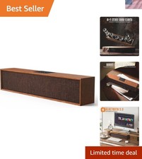 Retro Wood Bluetooth Speaker with Multiple Connectivity Options & Touch Control picture