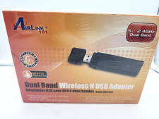 AIRLINK 101 Dual Band wireless N usb adapter NEW (Factory Sealed box) AWLL7025 picture