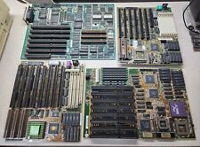 4x 486 Era Motherboard Lot - Ast, Intel, Cyrix, Some Cpu And Ram Incl. Untested  picture